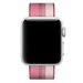 Curea iUni compatibila cu Apple Watch 1/2/3/4/5/6/7, 40mm, Nylon, Woven Strap, Berry